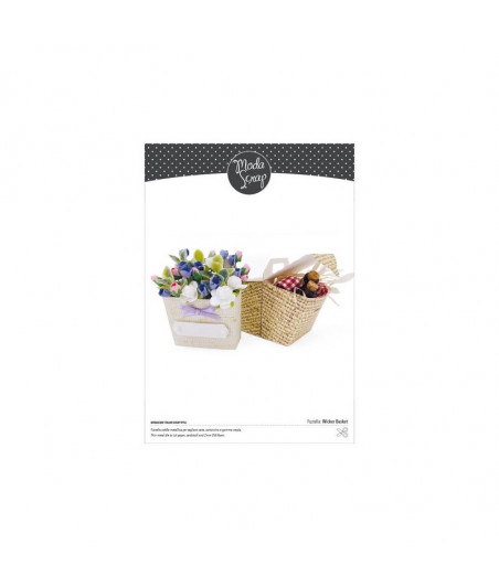 MODASCRAP FUSTELLA - WICKER BASKET
