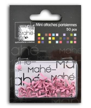 MAHE - Small Brads - Light Pink