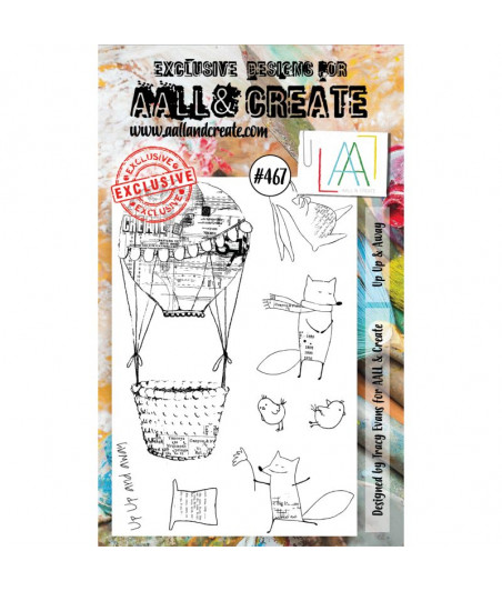 AALL & CREATE - 467 Stamp A6 Up Up & Away