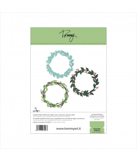 Tommy Art Fustella Seasonal Wreath