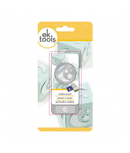 EK TOOLS - Punch medium moon and stars 2cm