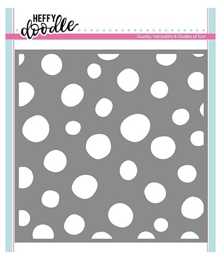 HEFFY DOODLE - Dotty Lottie Stencil