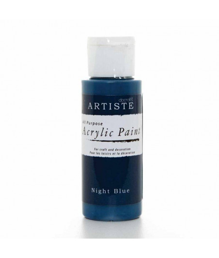DOCRAFTS - Acrylic Paint (2oz) - Night Blue