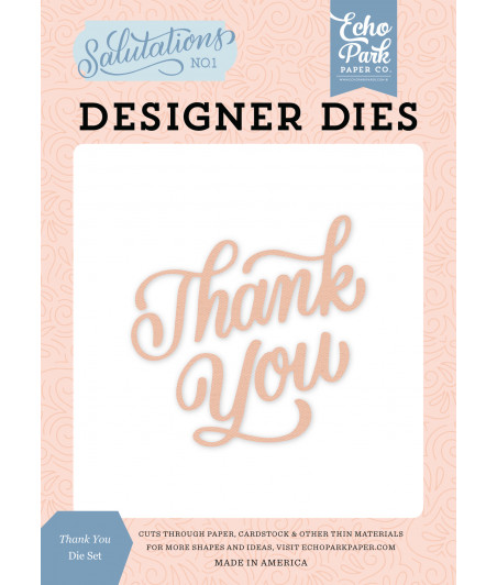 ECHO PARK - Thank You Designer Dies