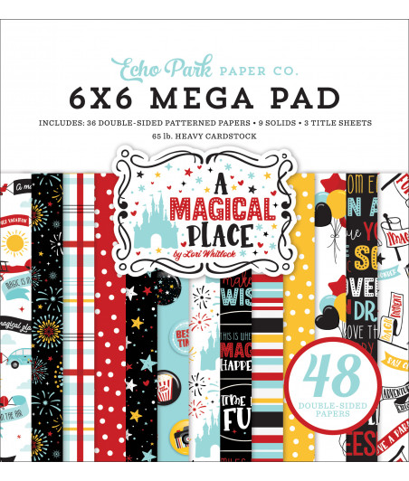 ECHO PARK - A Magical Place 6X6 Inch Cardmakers Mega Pad