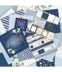 CRAFT SMITH - Southern Blues 12x12 Inch Paper Pad