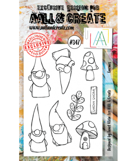 AALL & CREATE - 347 Stamp A6 Gnomes