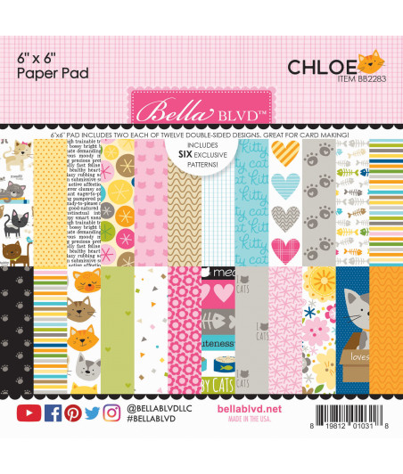 BELLA BLVD - Chloe 6x6 Inch Paper Pad