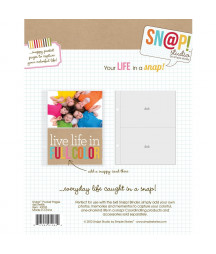 SIMPLE STORIES - Pocket Pages - Snap! - 4x6 refills