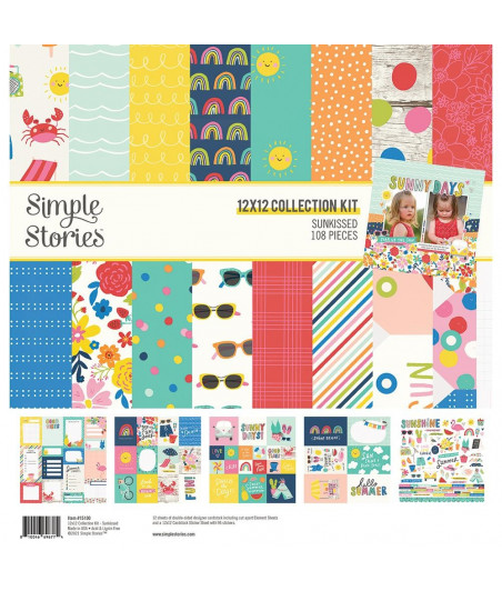 SIMPLE STORIES - Sunkissed - Collection Kit 12"x12"