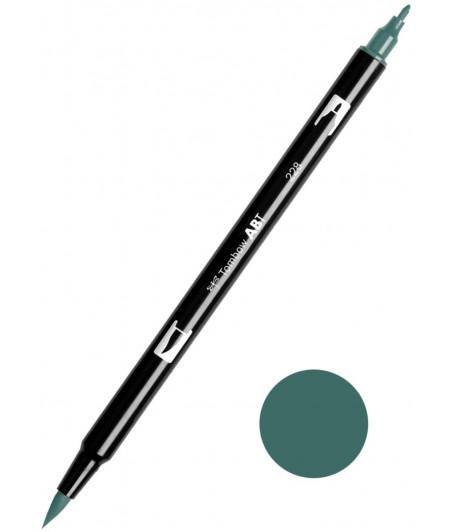TOMBOW - ABT-228 Gray Green Dual Brush Pen