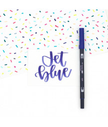 TOMBOW - ABT-569 Jet Blue Dual Brush Pen