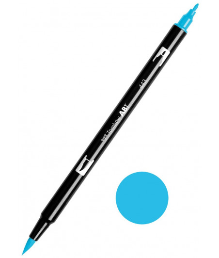 TOMBOW - ABT-443 Turquoise Dual Brush Pen