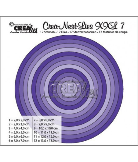 CREALIES - Round Basic CLNest07XXL