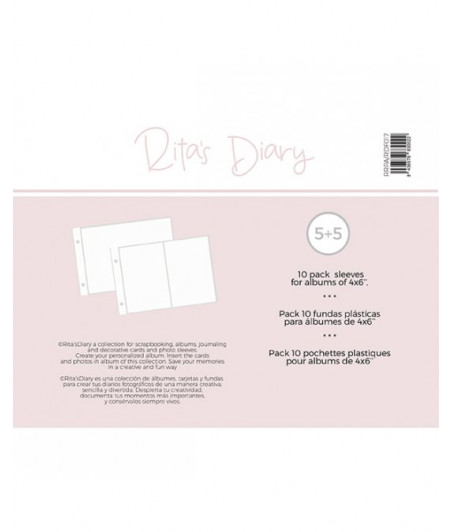 RITA RITA - Fundas 4x6'' RitasDiary popurrí
