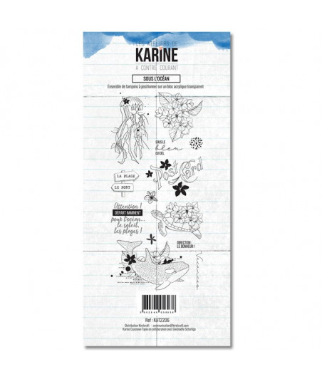 LES ATELIERS DE KARINE - Clear Stamp Sous l'océan