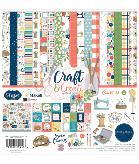 CARTA BELLA - Craft & Create Pad Collection Kit