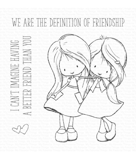 MY FAVORITE THINGS  - Clear Stamp - Definition of Friendship