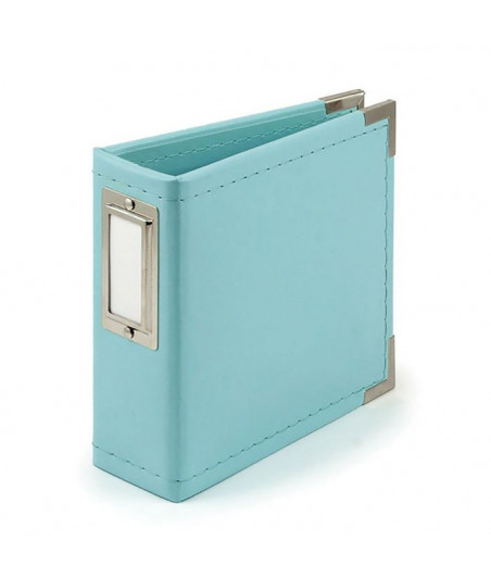 WE R MEMORY KEEPERS - Binder - Album ad anelli 4x4 Aqua