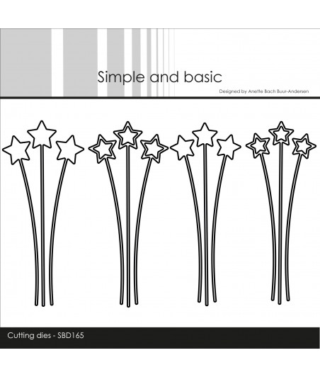 SIMPLE AND BASIC - Decorative Star Branches Cutting Dies