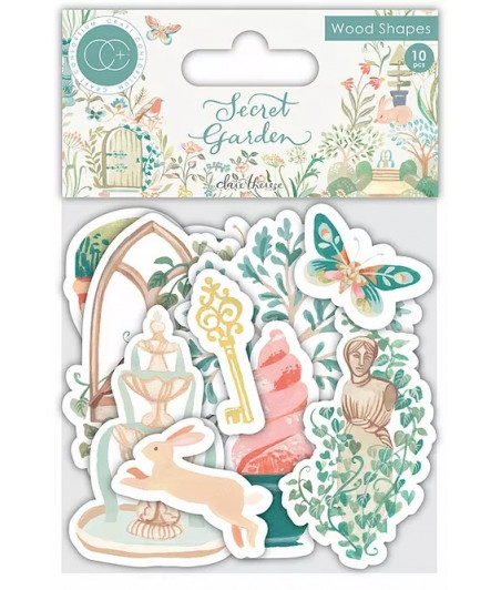 CRAFT CONSORTIUM - Secret Garden Wood Shapes