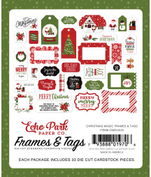 ECHO PARK -  Christmas Magic Frames & Tags