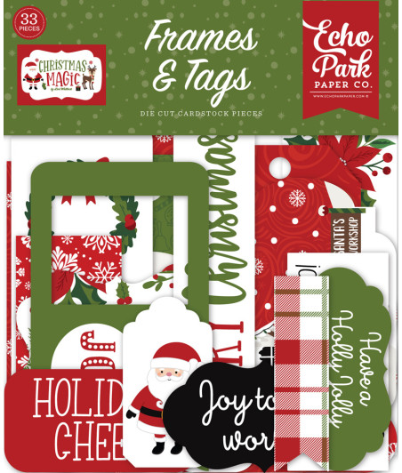 ECHO PARK -  Christmas Magic Frames & Tags