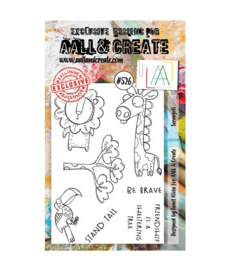 AALL & CREATE - 526 Stamp A6 Serengeti