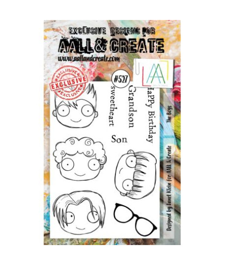 AALL & CREATE - 527 Stamp A6 The Boys