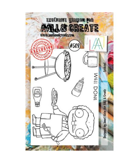 AALL & CREATE - 509 Stamp A7 Cookout