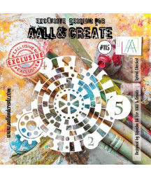 AALL & CREATE - Stencil 115...