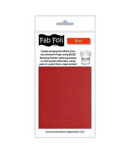 WOW! - Fabulous Foil - Red