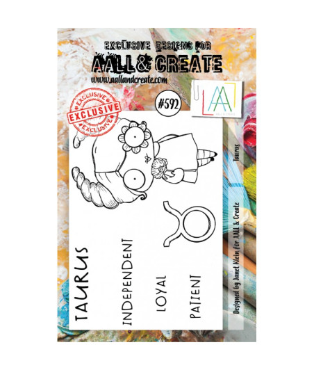 AALL & CREATE - 592 Stamp A7 Taurus