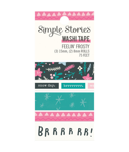 SIMPLE STORIES - Feelin' Frosty Washi Tape