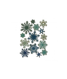 SIZZIX - Thinlits die set 14pk paper snowflakes