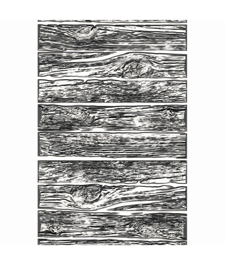 SIZZIX - 3-D Texture fades embossing folder Mini lumber