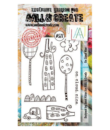 AALL & CREATE - 577 Stamp A6 On Cloud Nine