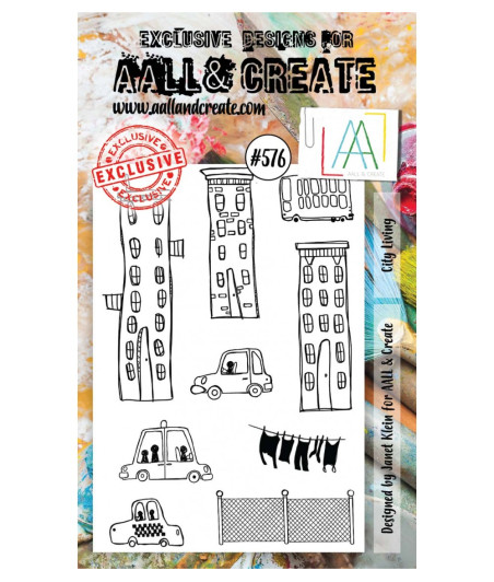 AALL & CREATE - 576 Stamp A6 City Living