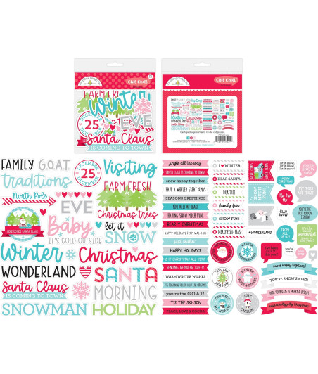 DOODLEBUG Design - Let It Snow Chit Chat