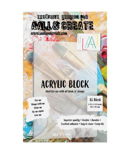 AALL & CREATE - A5 Acrylic Block