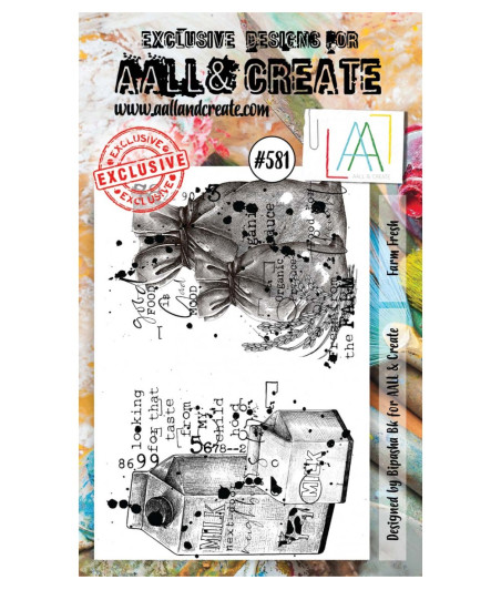 AALL & CREATE - 581 Stamp A6 Farm Fresh