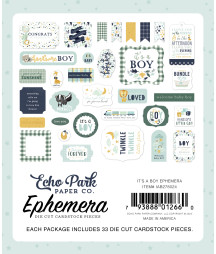 ECHO PARK - Echo Park It’s A Boy Ephemera