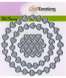 CRAFTEMOTIONS - Wreath hearts