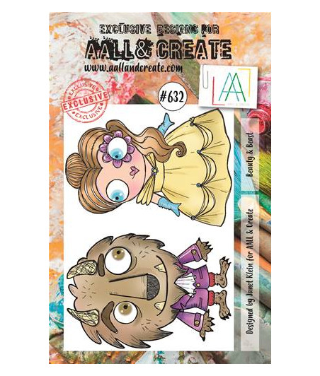 AALL & CREATE - 632 Stamp A7 Beauty & Beast