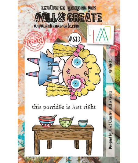AALL & CREATE - 633 Stamp A7 Goldilocks