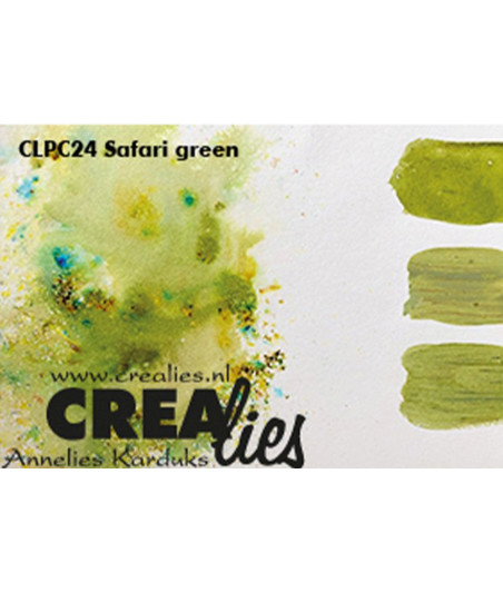 PREORDINE - CREALIES - Pigment Colorzz powder Safari green