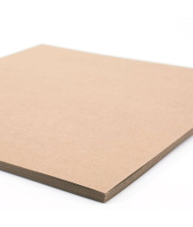 FLORENCE - Cartoncini Lisci 30,5x30,5cm Kraft light - 5 fogli 216gr