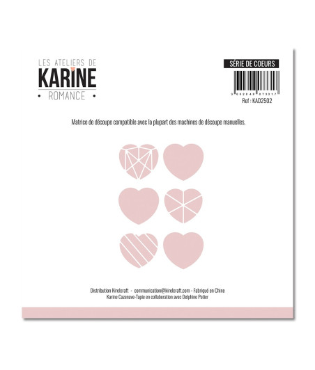 LES ATELIERS DE KARINE -  Die Romance Série de coeurs