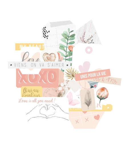 LES ATELIERS DE KARINE - Romance - Die Cuts calque