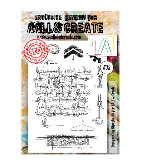 AALL & CREATE - 25 Stamp A6 Cypher